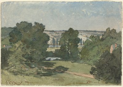 Briare by Henri-Joseph Harpignies