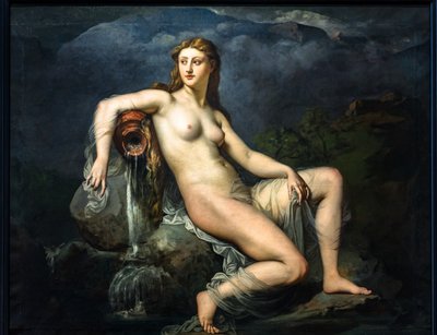 Water and Spring by Henri (1814-82) Lehmann