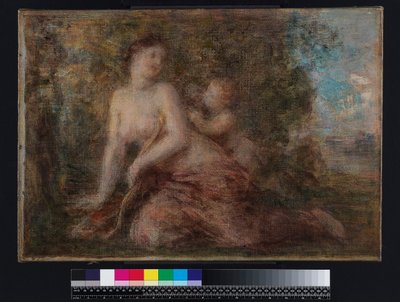 Venus and Cupid, before 1904 by Henri (attr. to) Fantin Latour