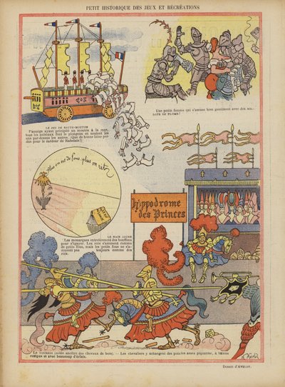Illustration for Le Rire by Henri Avelot