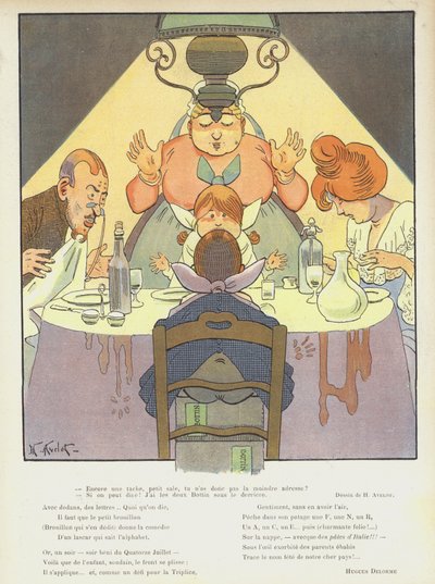 Illustration for Le Rire by Henri Avelot