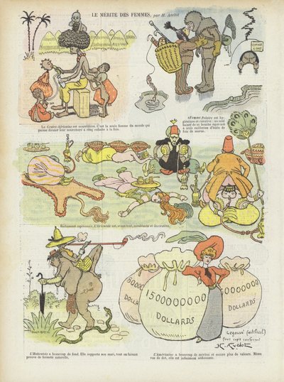 Illustration for Le Rire by Henri Avelot