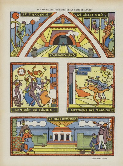 Illustration for Le Rire by Henri Avelot