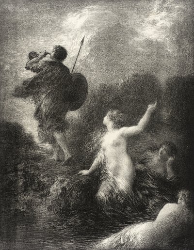 Siegfried and the Rhine Maidens by Henri Fantin-Latour