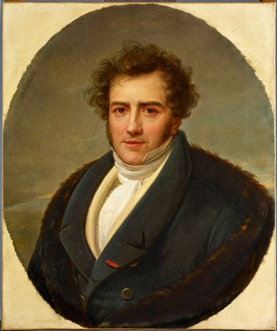 Portrait of Francois-Adrien Boieldieu (1775-1834) by Henri Francois Riesener