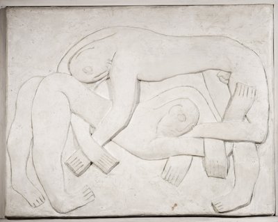 Wrestlers by Henri Gaudier Brzeska