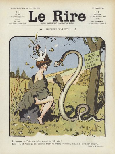 Illustration for Le Rire by Henri Gerbault