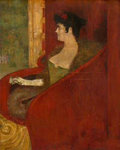 The Box by Henri Jacques Edouard Evenepoel