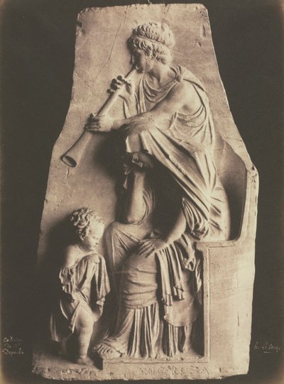 Plaster Cast from the Depaulis Collection by Henri Le Secq