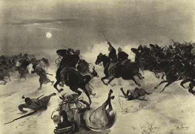 Battle of Kassassin, 1882 by Henri Louis Dupray