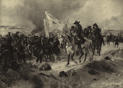 Battle of Ramillies, 1706 by Henri Louis Dupray