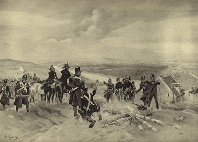Battle of St Cloud, 1814 by Henri Louis Dupray