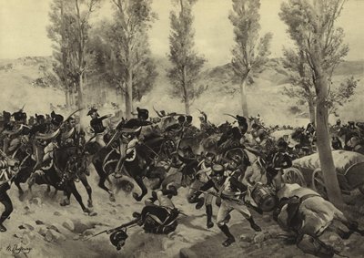 Battle of Vitoria, 1813 by Henri Louis Dupray