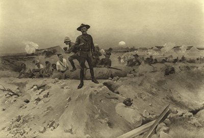 Siege of Mafeking, 1900 by Henri Louis Dupray
