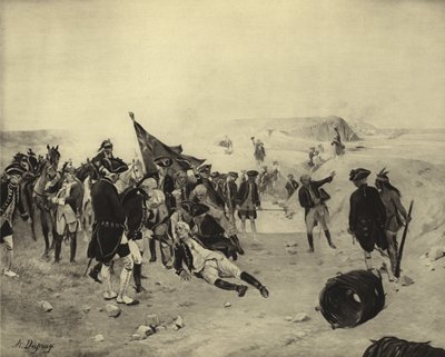 Siege of Quebec, 1759 by Henri Louis Dupray