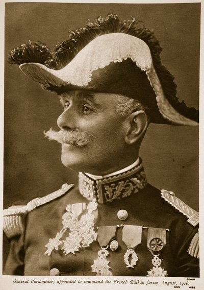 General Cordonnier, appointed to command the French Balkan forces August by Henri Manuel