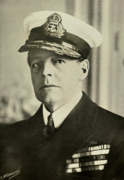 Portrait of Admiral David Beatty by Henri Manuel