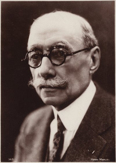 Portrait of Andre Messager by Henri Manuel
