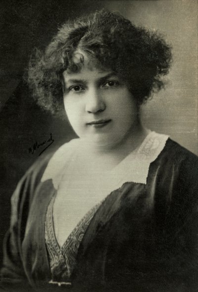 Portrait of Mme Adolphe Brisson aka Yvonne Sarcey by Henri Manuel