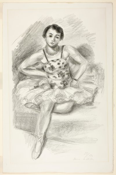 Ballet Dancer, from Ten Dancers by Henri Matisse