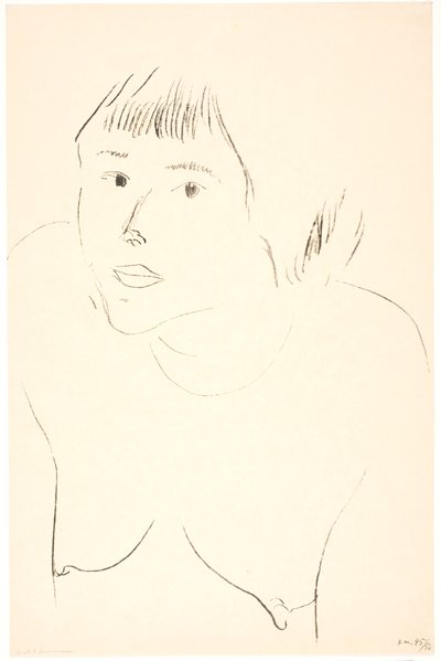 Bust of a Naked Woman by Henri Matisse