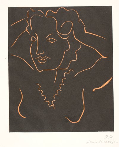 Bust of a Woman (Woman Doing Her Hair) by Henri Matisse