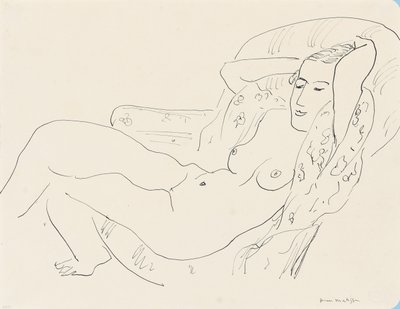 Female Nude, Arms Raised by Henri Matisse