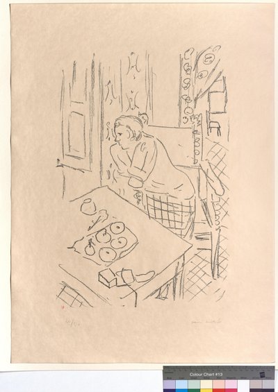Figure in an Interior by Henri Matisse