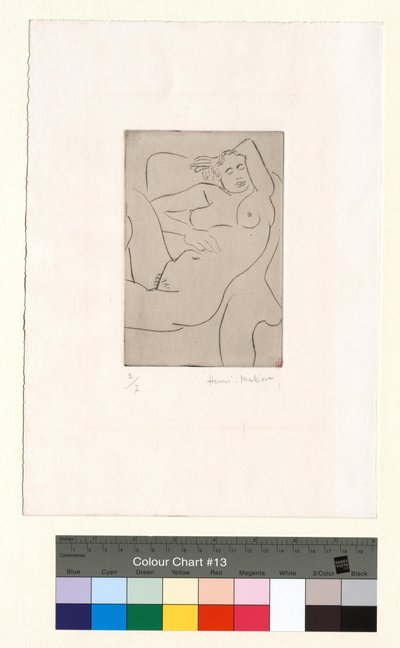 Sleeping Figure by Henri Matisse