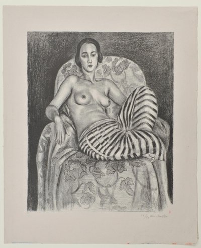 Grande Odalisque with Bayadere Pants by Henri Matisse