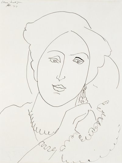 Head by Henri Matisse