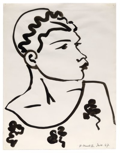 Head by Henri Matisse