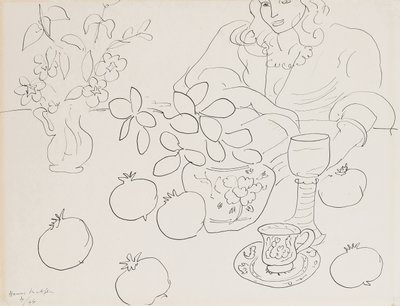 Interior Scene by Henri Matisse