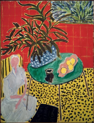 Interior with Black Fern by Henri Matisse