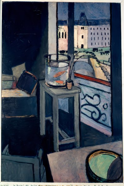 Interior, Jar of Goldfish by Henri Matisse