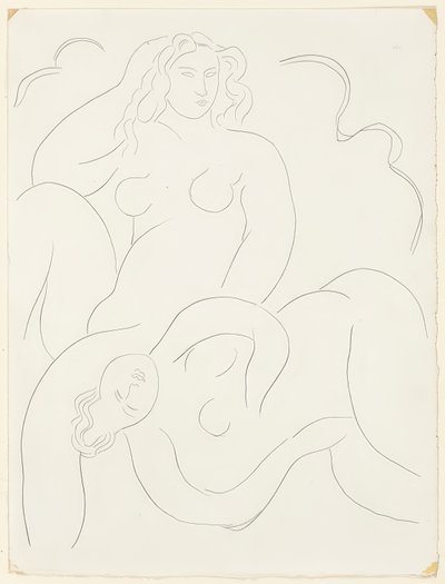 The Afternoon of a Faun: Égloue, plate 14 from Mallarmé