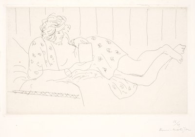 The Letter by Henri Matisse