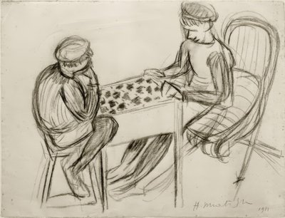 The Checkers Players by Henri Matisse