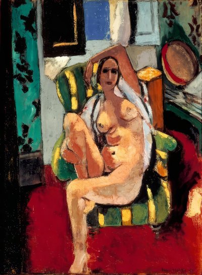 Seated Nude with Tambourine by Henri Matisse