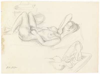 Nude Study, Covered Face by Henri Matisse