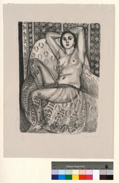 Seated Odalisque with Tulle Skirt by Henri Matisse