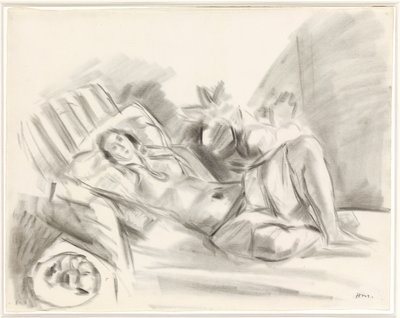 Odalisque with Magnolias by Henri Matisse