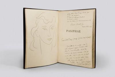 Pasiphae. Song of Minos (the Cretans) by Henry Millon Montherlant by Henri Matisse