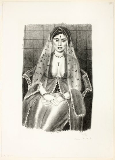 Persian Woman by Henri Matisse