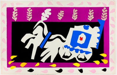 Pierrot’s Funeral, from Jazz by Henri Matisse