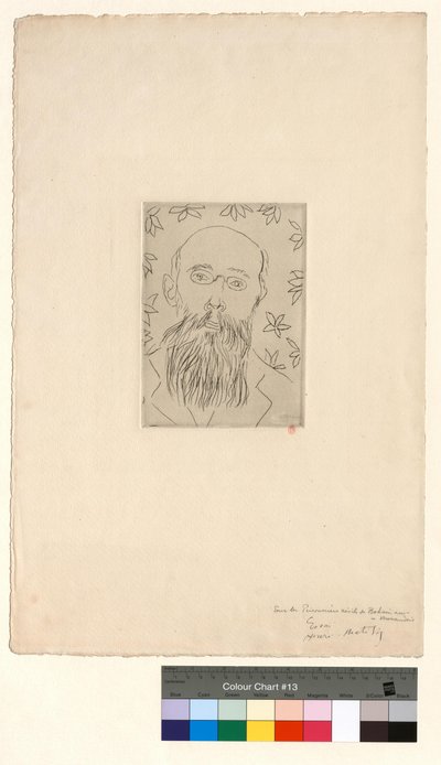 Portrait of Bourgeat Resembling Vassaux by Henri Matisse