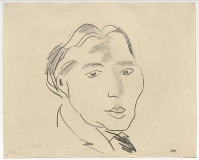 Portrait of Cortot by Henri Matisse
