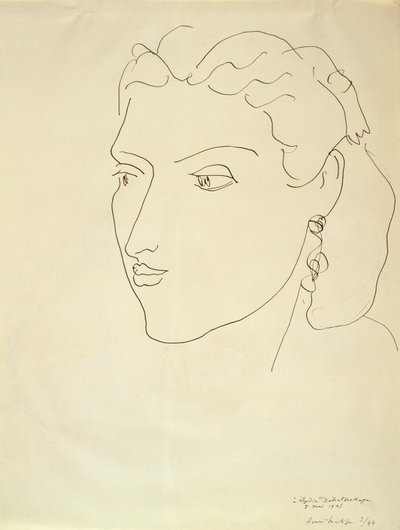 Portrait of a Woman by Henri Matisse