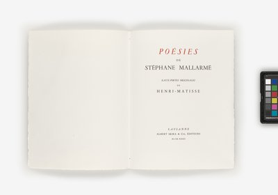 Poems by Henri Matisse