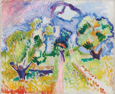Promenade of the Olive Trees by Henri Matisse